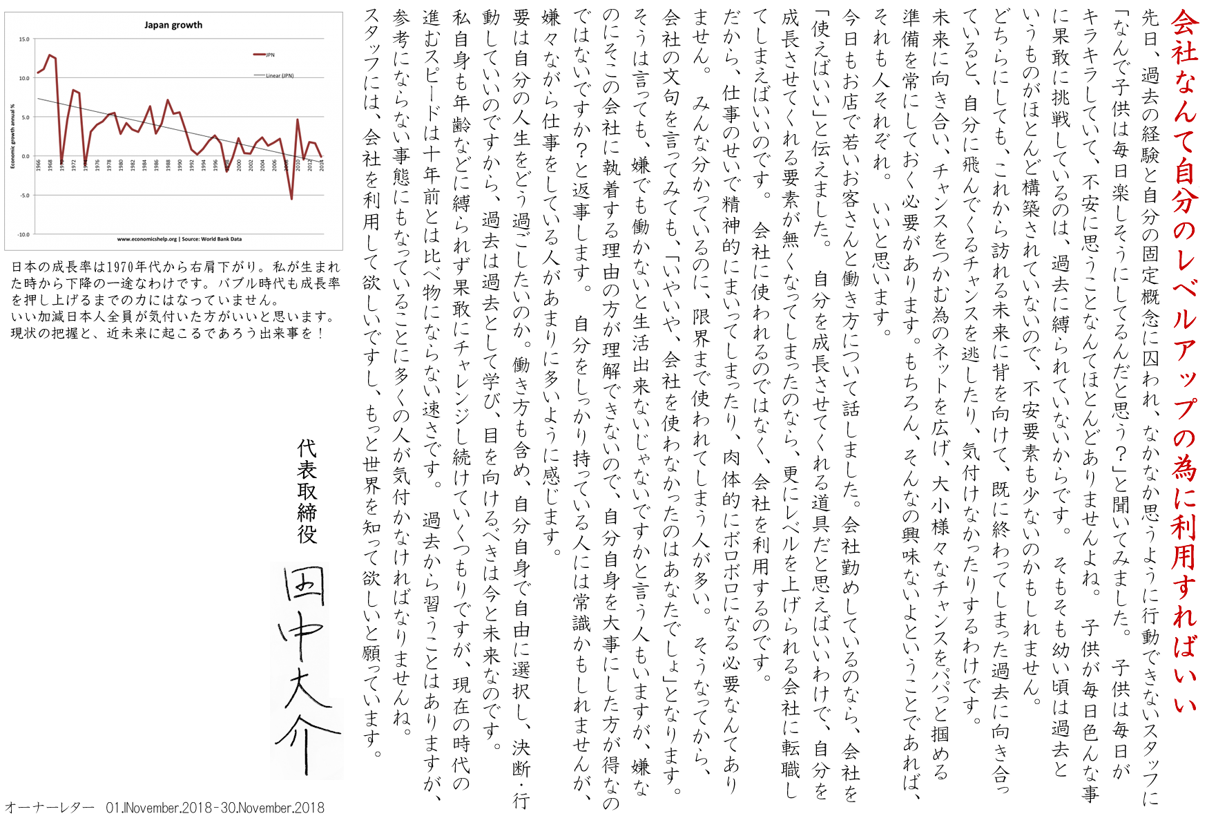 会社なんて自分のレベルアップの為に利用すればいい